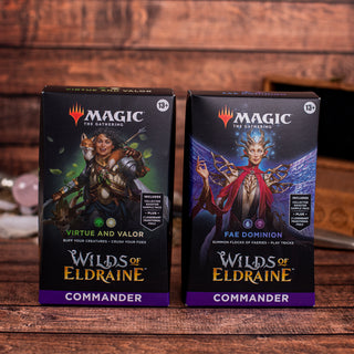 Magic: The Gathering - Wilds of Eldraine -  Commander Deck Bundle